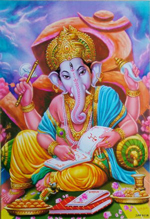 象の神様！インドのガネーシャ神