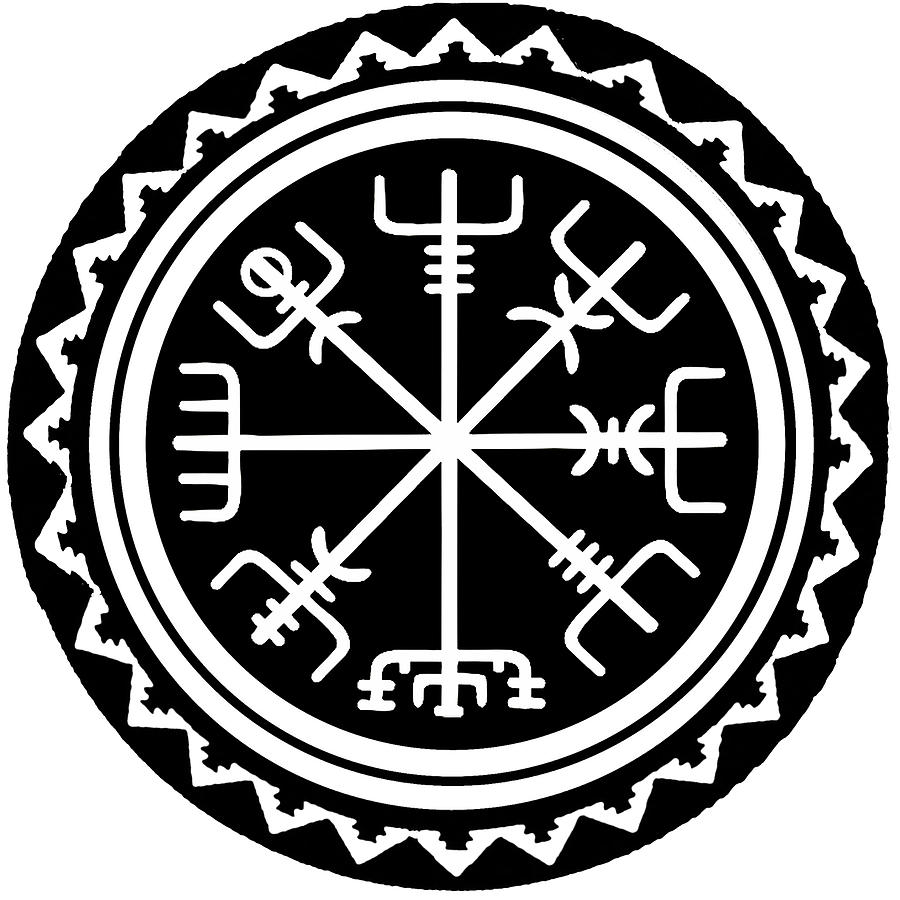 北欧アイスランドの古代シンボル-ヴァイキングコンパス